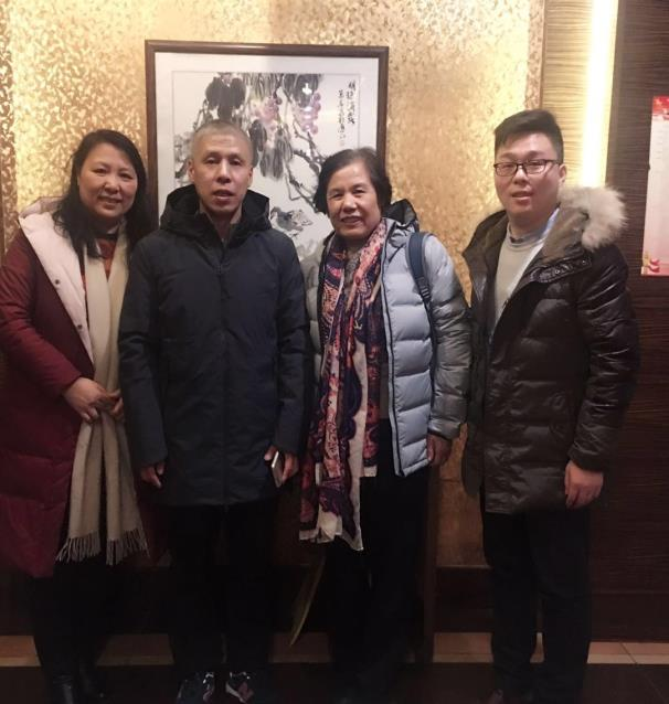 與山東中醫(yī)大學(xué)徐陵川教授技術(shù)交流